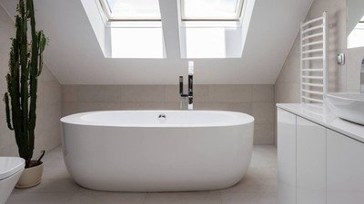 Die ideale Dusche bei Dachschrägen
