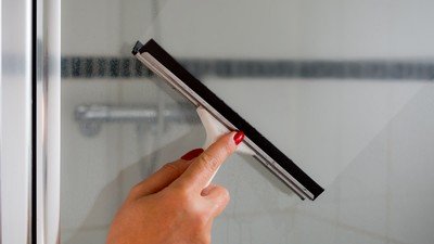 Optimale Reinigung für Glasduschen