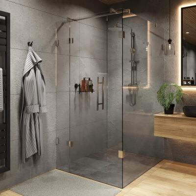Die Dusche ohne Dichtung überzeugt durch Design, Komfort und Qualität