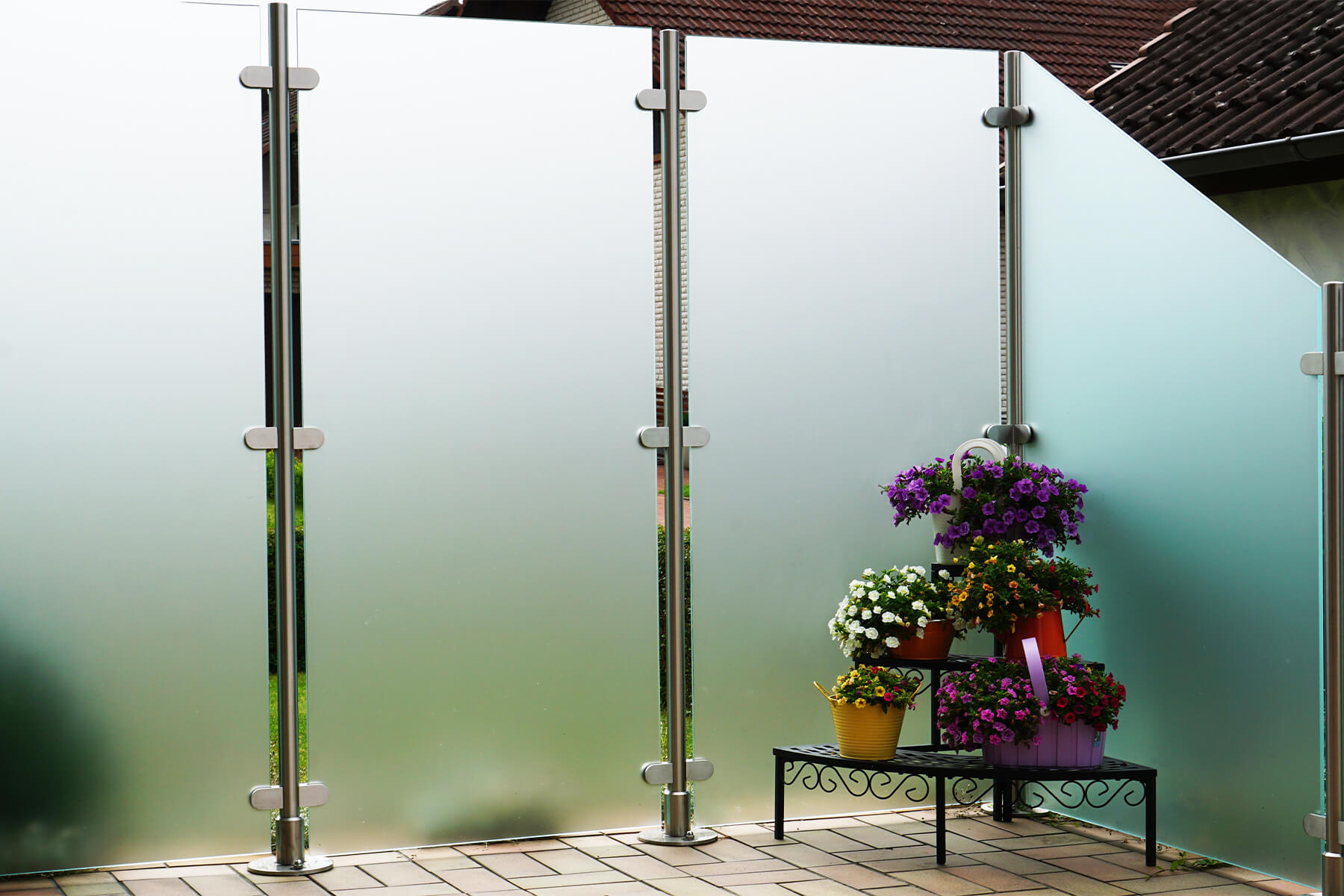 Wind- und Sichtschutz Transvent optisches Highlight für Garten und Terrasse
