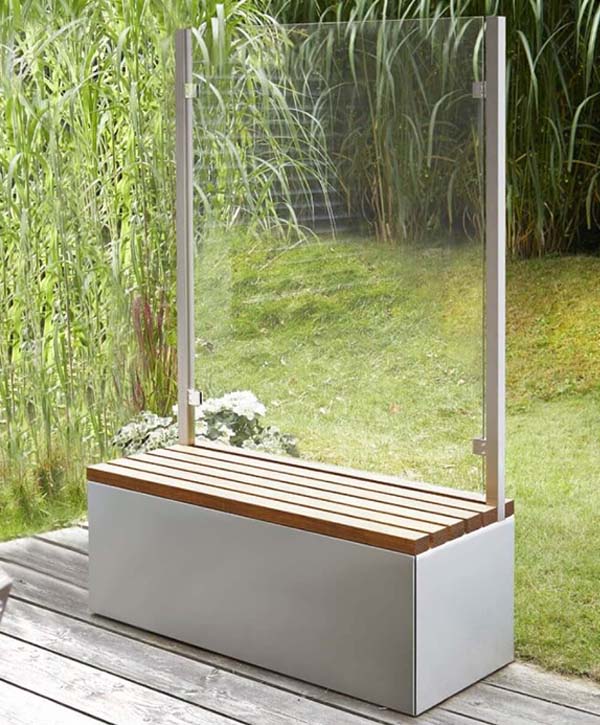 sichtschutz-mit-bank